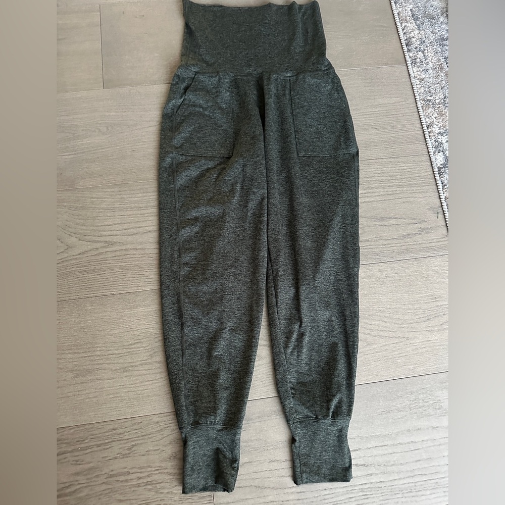 Aerie OffLine Dark Gray/Greenish Jogger Pants